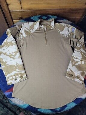 UBAC Desert Hot Weather Under Body Armour Combat Shirt Size Large British Padded